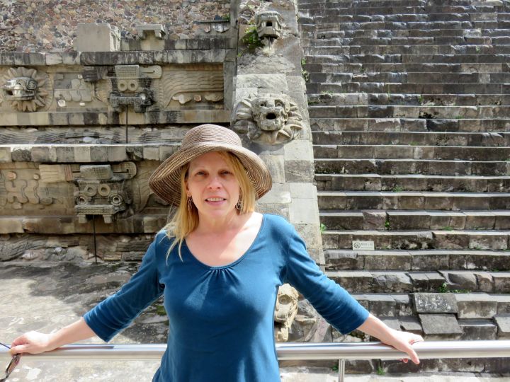 2014 Solo Travel Highlights - pyramids and archaeological site at Teotihuacan