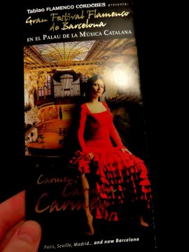 La Ribera district Barcelona - enjoy a Flamenco concert at Palau de la Musica de Catalana