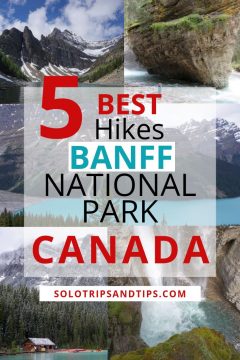 5 Best hikes Banff National Park Canada