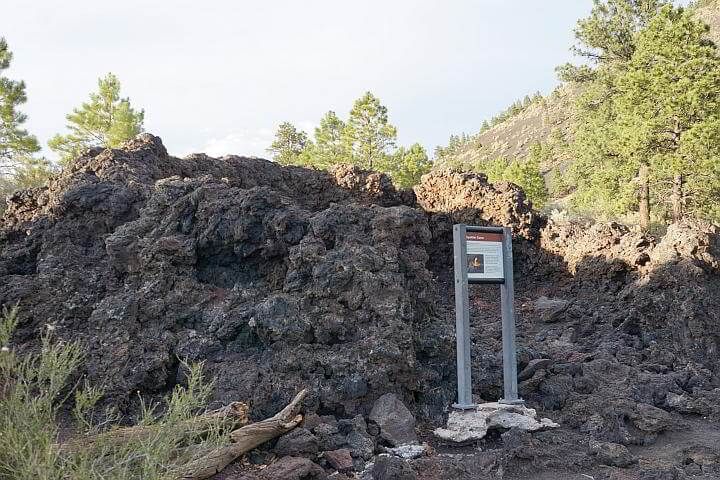 Spatter Cone at Lava Flow Trail