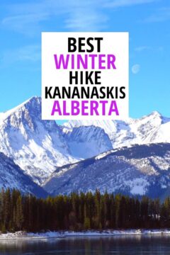 Best winter hike Kananaskis Alberta