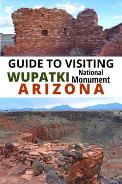 Guide to visiting Wupatki National Monument Arizona.