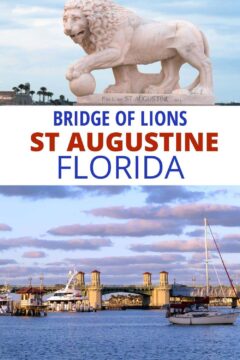 Bridge of Lions St Augustine Florida.