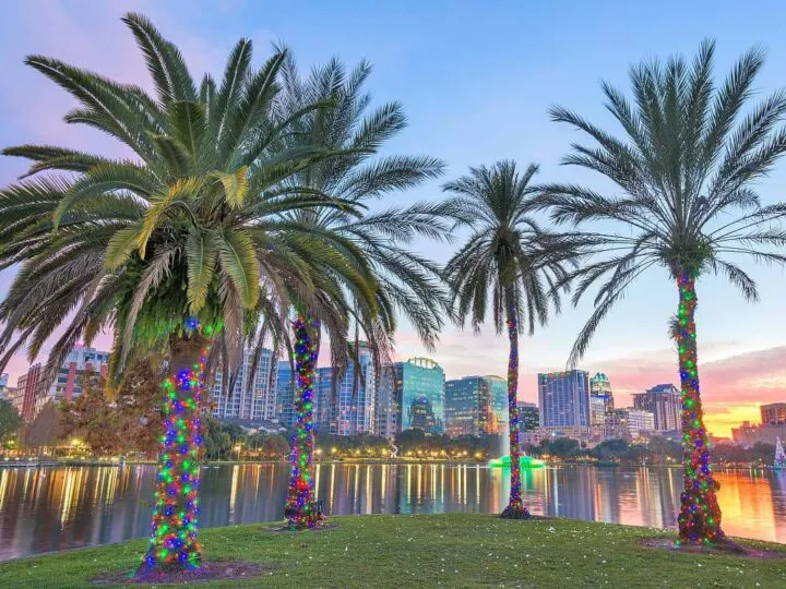 Lake Eola Orlando Florida.