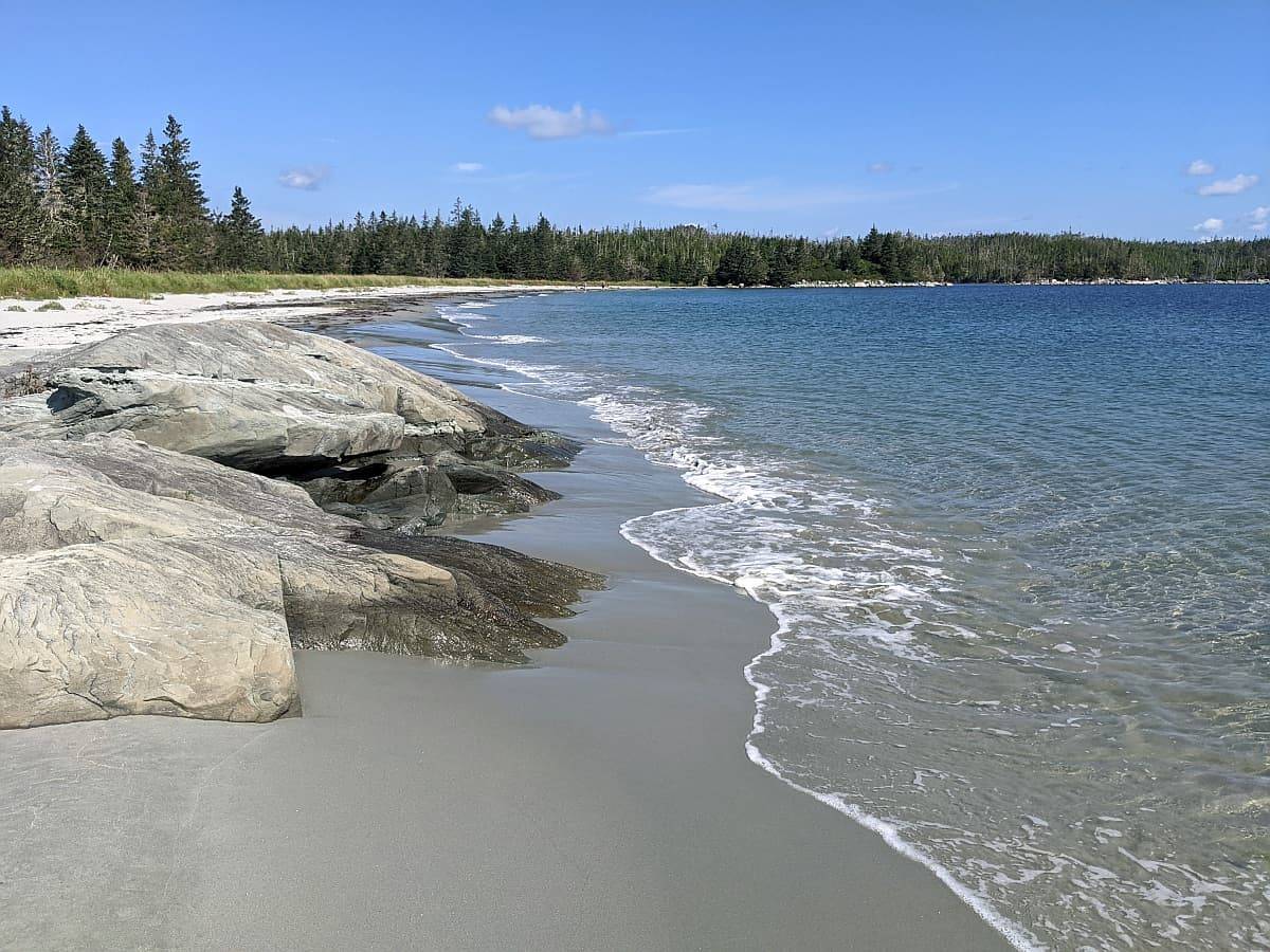 Prettiest beach Eastern Shore - Taylor Head Beach.
