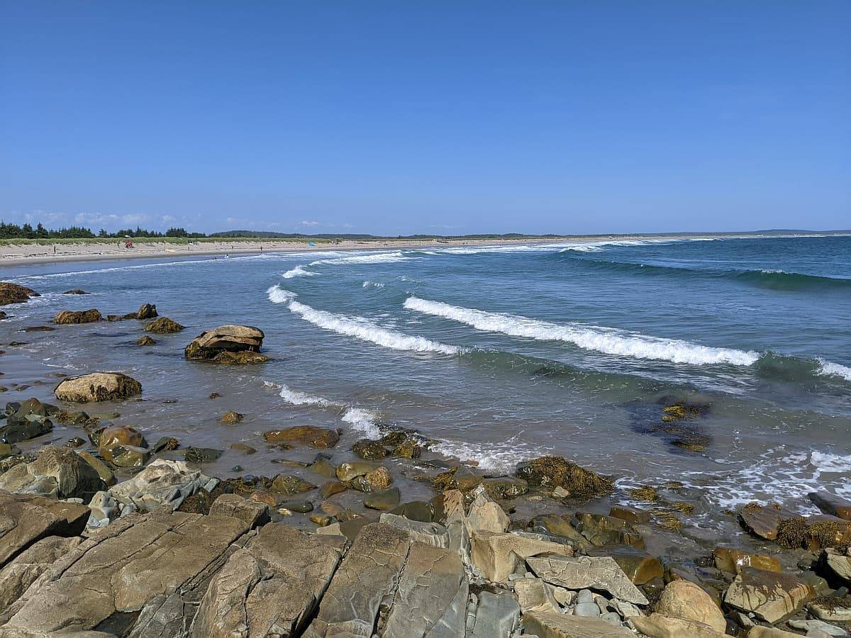 Best beaches Nova Scotia Martinique Beach.