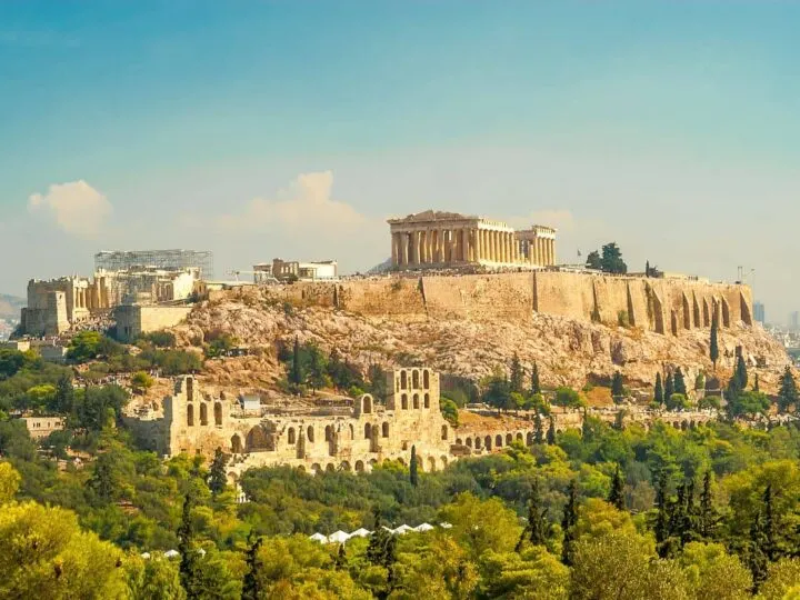 Acropolis of Athens best sites in Greece.