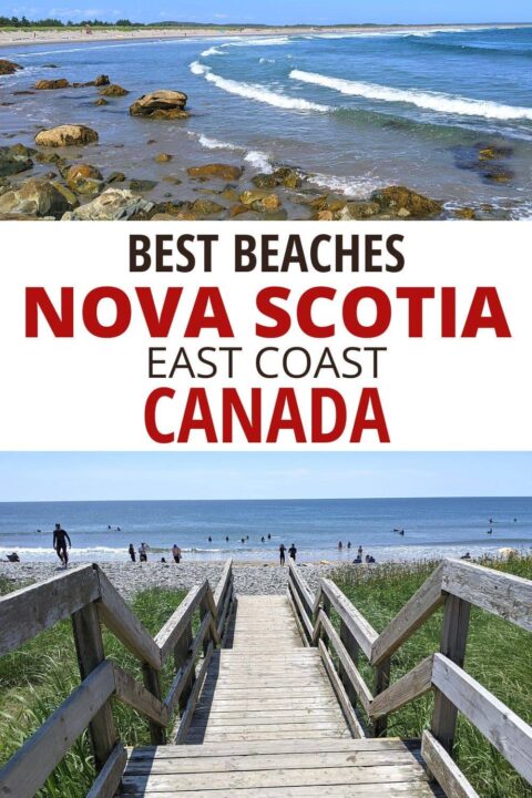 Best beaches Nova Scotia East Coast Canada.