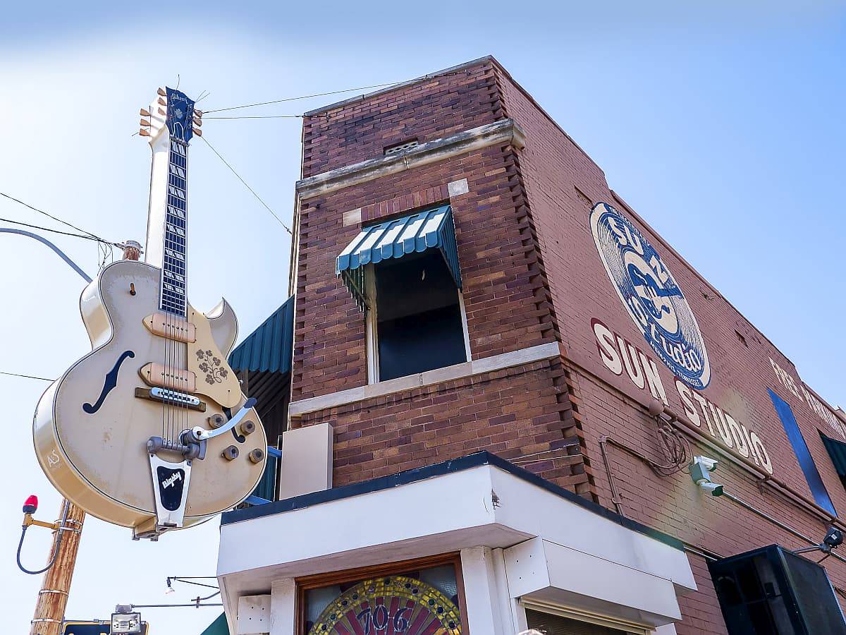Sun Studio in Memphis TN.