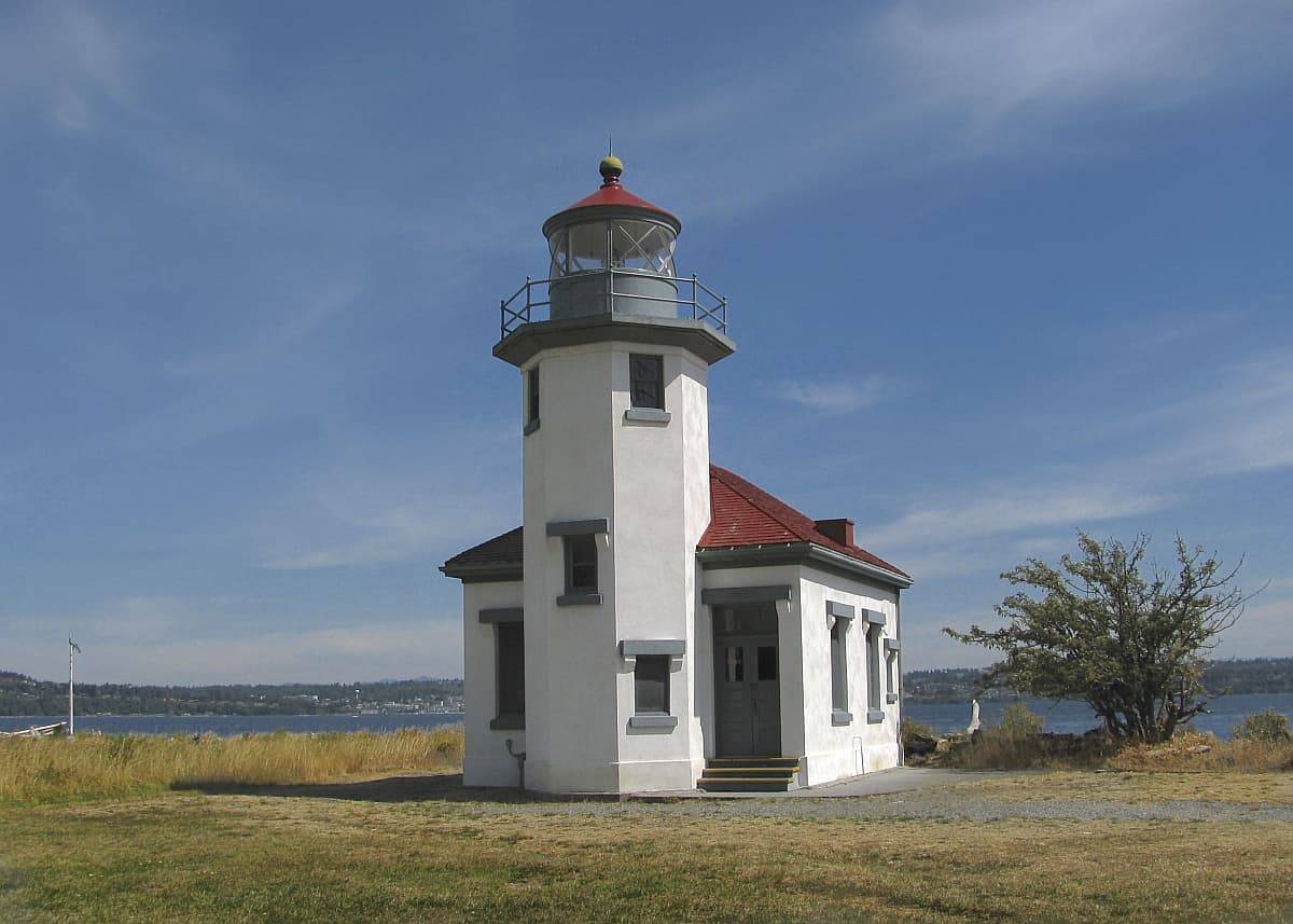 Point Robinson Lighthouse Vashon Island.
