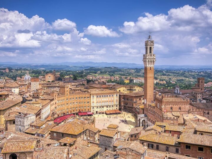 Torre del Mangia Siena Italy.
