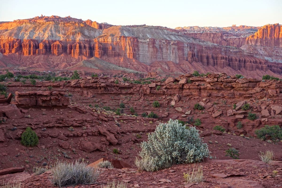 Sunset Point Capitol Reef National Park.