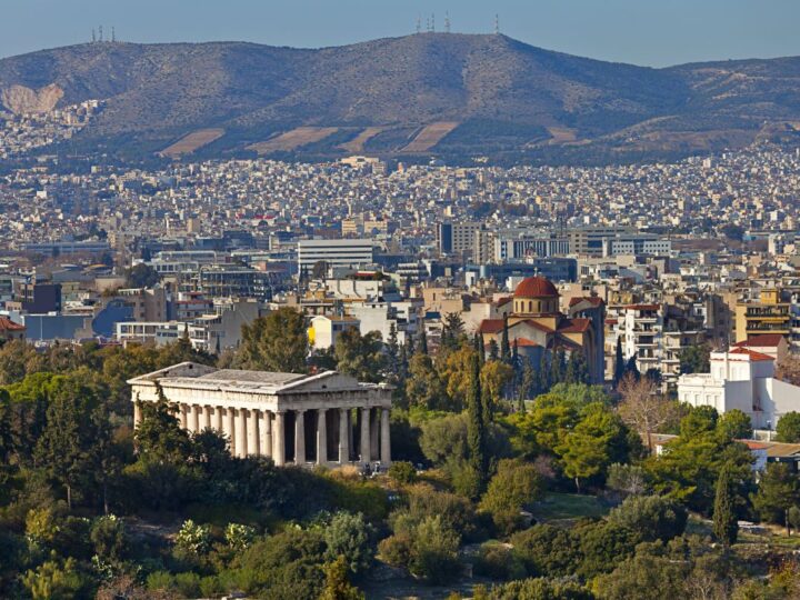 Temple of Hephaestus - Agora of Athens.