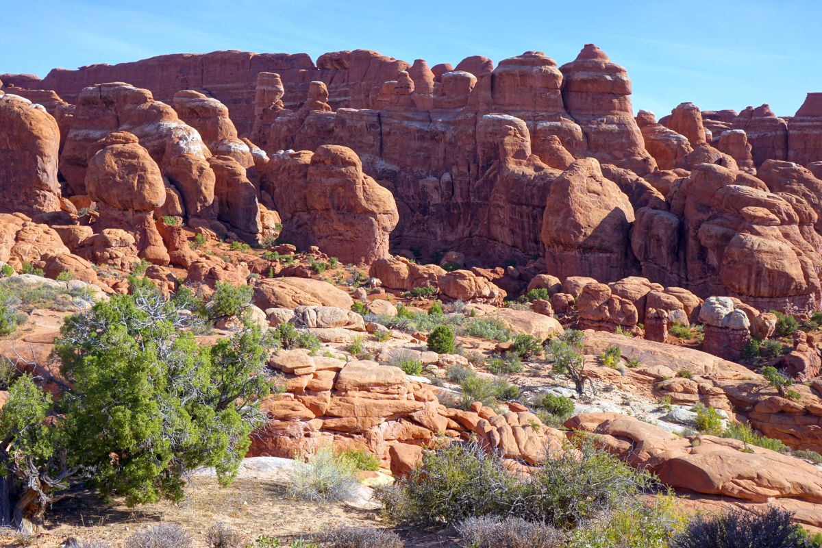 Fiery Furnace Arches National Park.