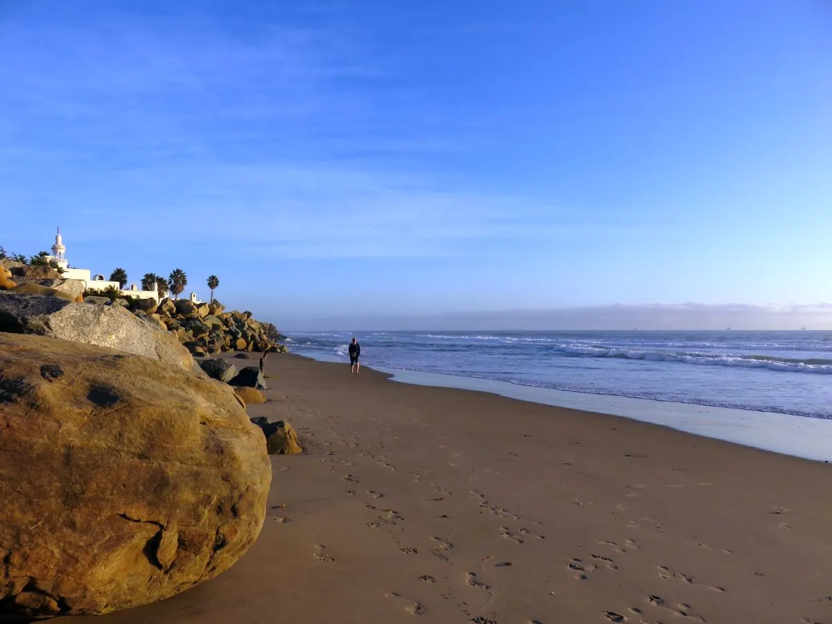 Santa Claus beach in Carpinteria.