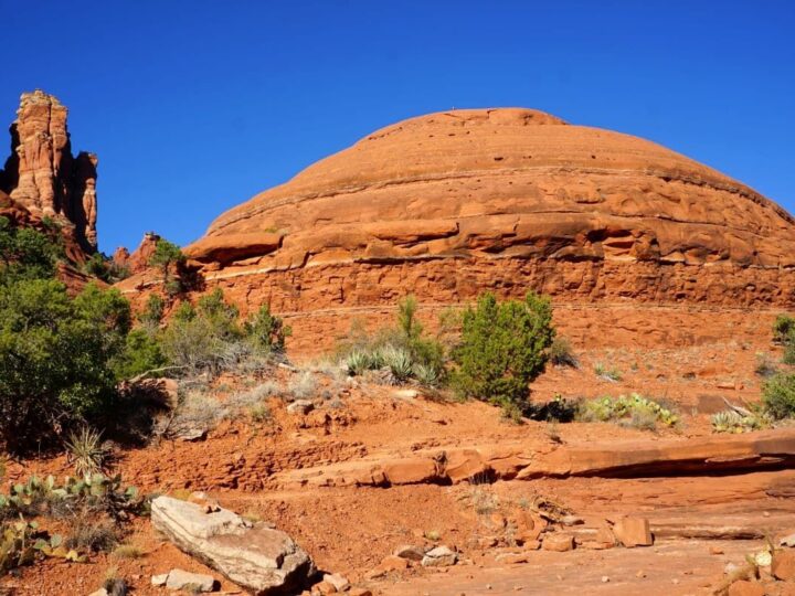 Sedona red rocks hiking weekend getaway in Arizona.