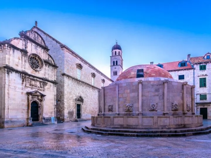 Onofrio Fountain Dubrovnik.