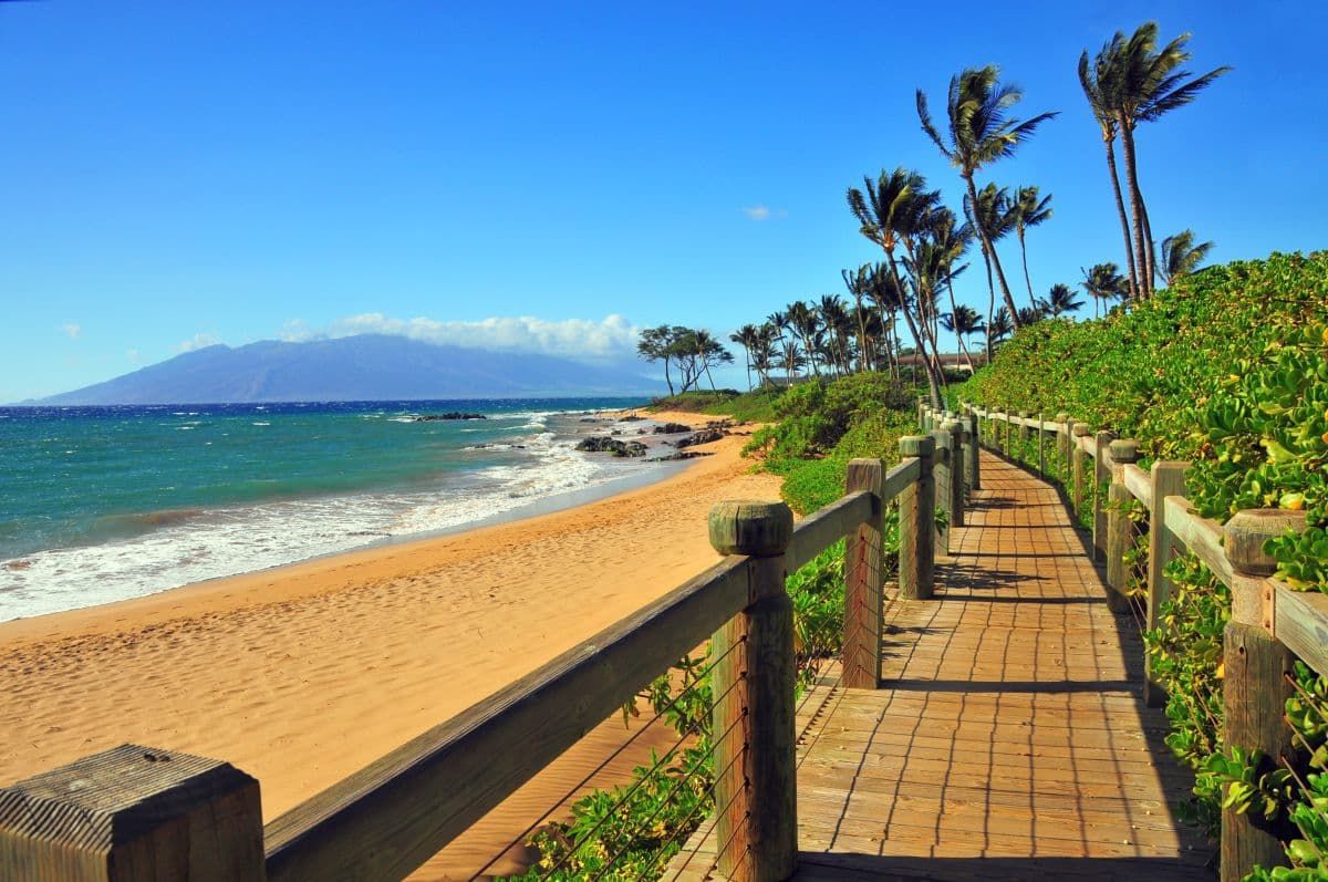 Wailea Beach Maui Hawaii.