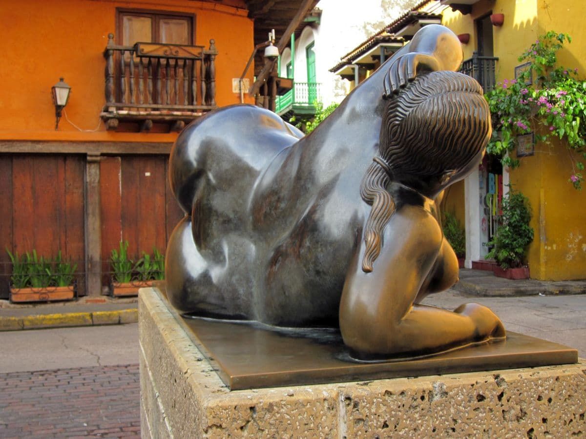 La Gorda Gertrudis statue by Botero.