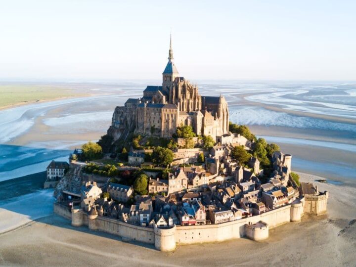 Mont Saint Michel France.