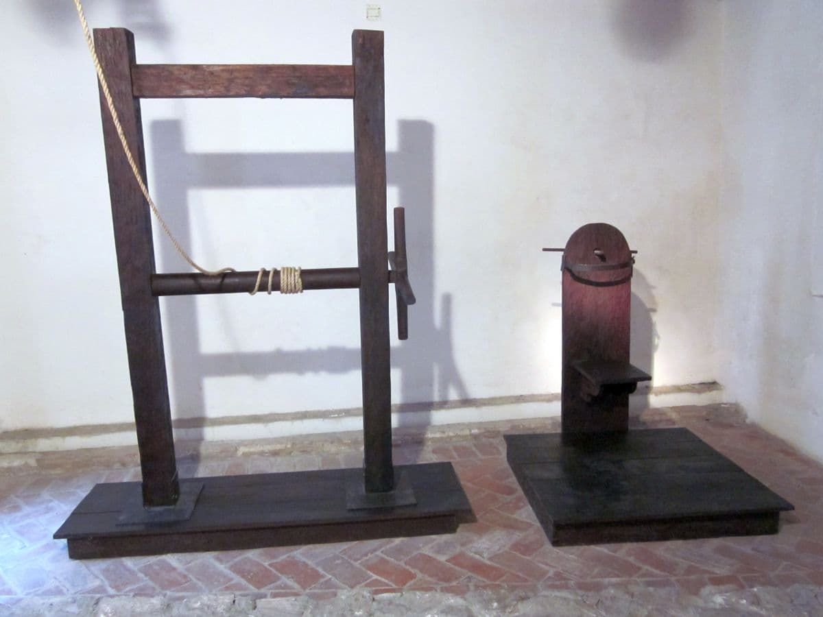 Palace of the Inquisition display.