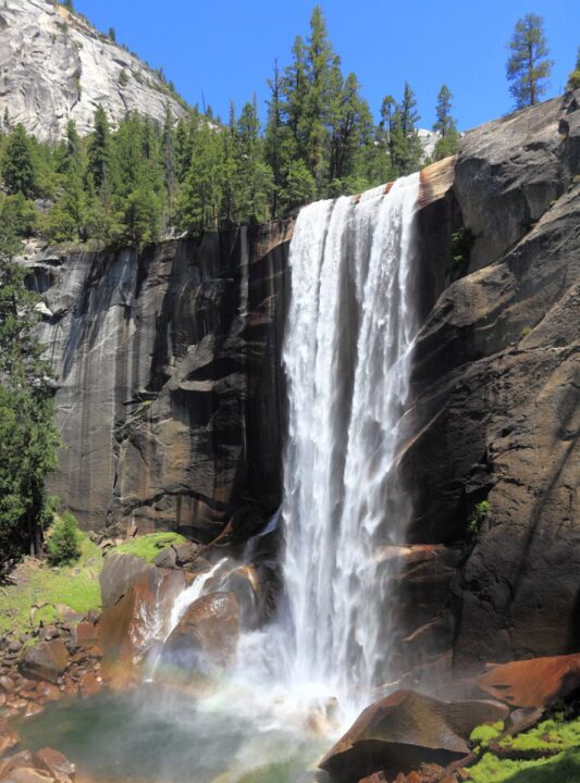 Vernal Falls Yosemite National Park.