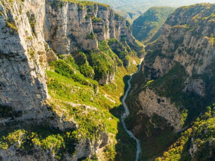Vikos Gorge Greece.