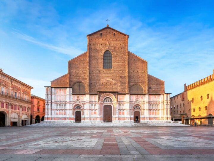 Basilica di San Petronio in Bologna Italy.