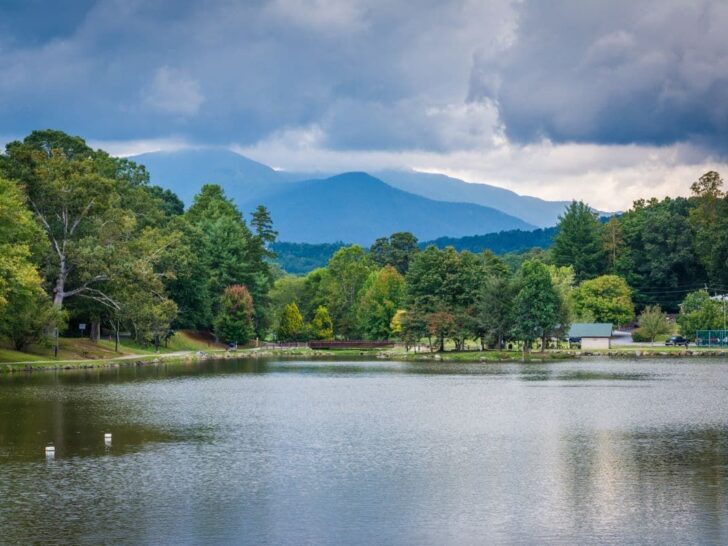 Lake Tomahawk Black Mountain NC.