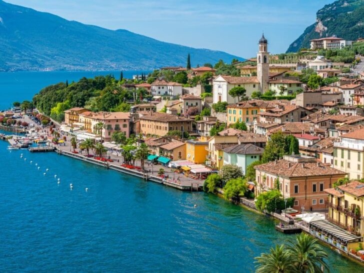 Limone sul Garda (Lake Garda Italy).