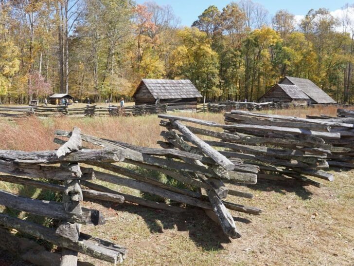 Mountain Farm Museum Great Smoky Mountains National Park.