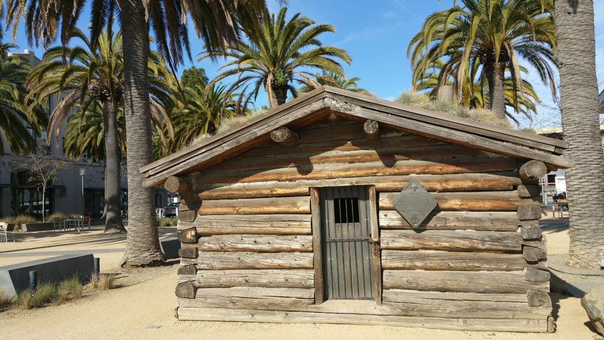 Jack London's cabin Oakland California.