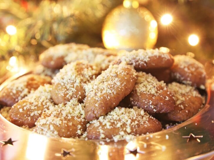 Melomakarona Greek Christmas cookies.
