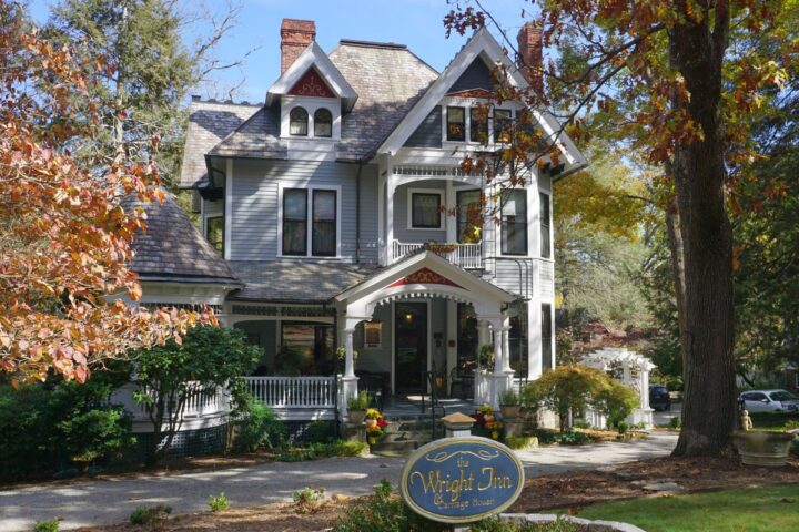 Wright Inn Carriage House in Montford district of Asheville NC.