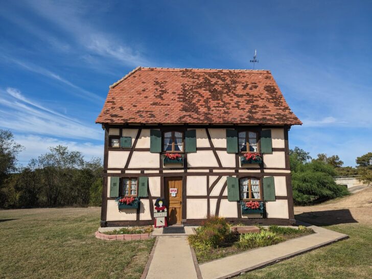 Steinbach Haus museum in Castroville Texas.