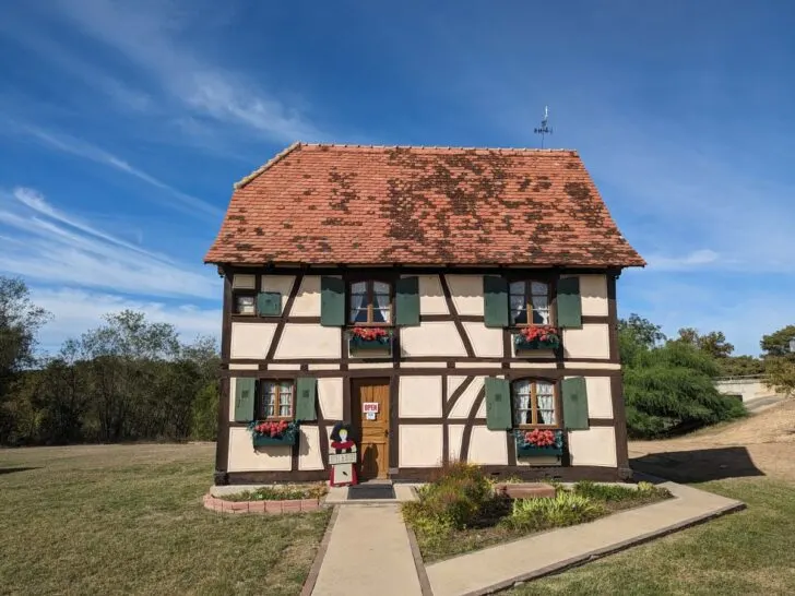 Steinbach Haus museum in Castroville Texas.