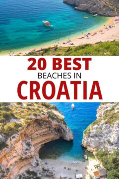 20 Best beaches in Croatia.