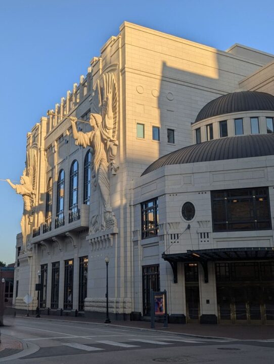 Fort Worth Bass Performance Hall exterior.